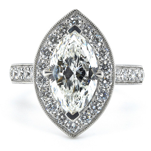 TE85197/MQ/013Kc - 2.01ct G SI1 GIA1405277383 S 0.75ct