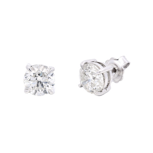 EAR/4C/021kc - EAR 4.16ct FG SI2 WGI9634150195