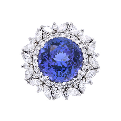 GE/OFF/RNDTZ/41KC- RND TANZ-15.96CT DIA 2.88ct