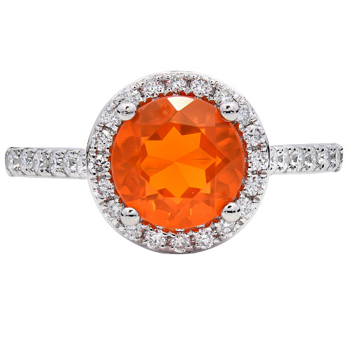 TE89283/FIREOP/32179C- FIRE OPAL-0.90CT D-0.28CT