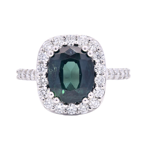 TE90506/CU-TEAL S/0761236C- TEAL S-3.4CT D-0.72CT