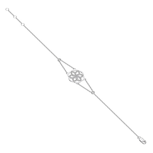 Micro Set Round Brilliant Cut Diamond Assorted Bracelet