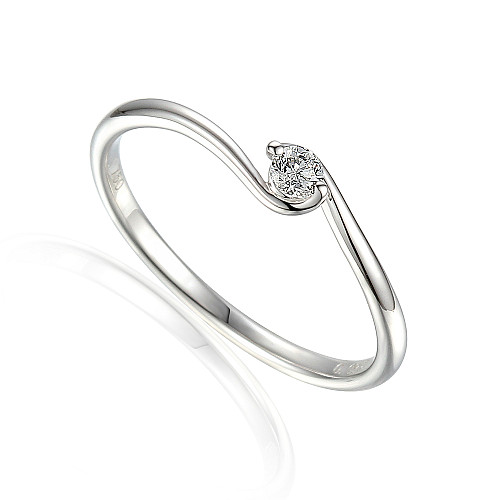 Claw Set Round Brilliant Cut Diamond Cluster Ring
