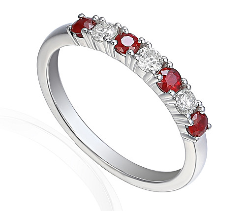 Diamond and Ruby Ring