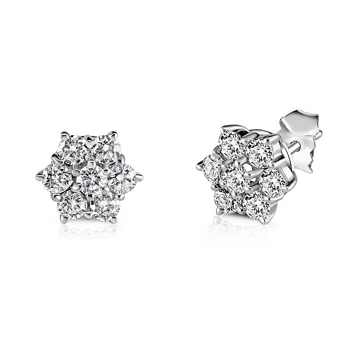 6x1 Daisy Cluster Earring