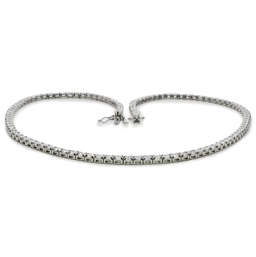 LG2NKS9W220/2418951MF - LAB GROWN R 9K WG STRAIGHT LINE NECKLACE TDW: 22CT 21.30gms