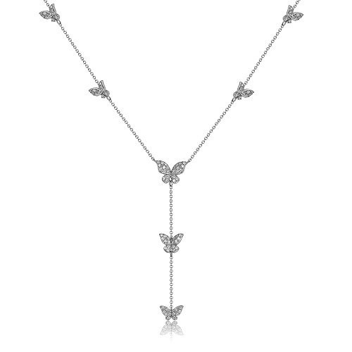Mirco Set Round Brilliant Cut Diamond Necklace