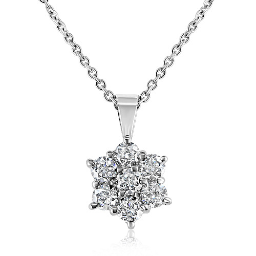 6x1 Daisy Cluster Pendant