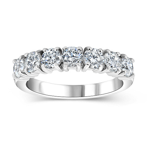 7 Stone Single Gallery Diamond Ring