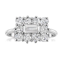 Deco Cluster Ring