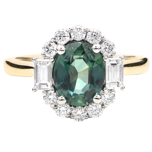 TE93014/OV-TEAL S/85309C- TEAL S-1.62CT D-0.53CT