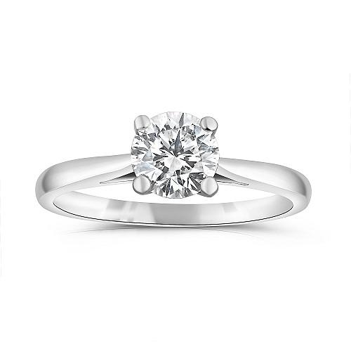 TE978419-6.5-PLT/0141616c - 1.00ct H SI2 GIA2494423157