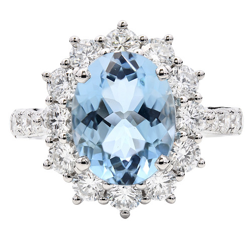 TE87061/AQ-OV/0151411C- AQ-2.38CT D-1.24CT