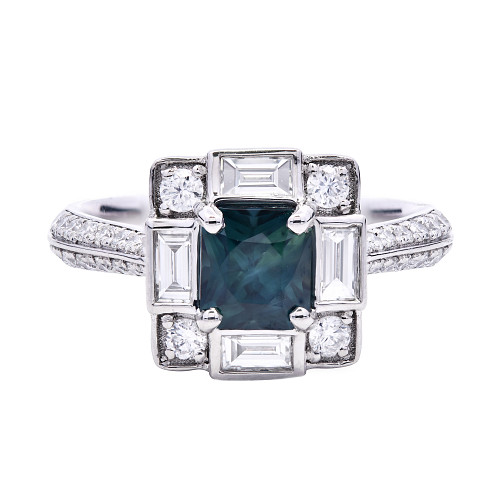 TE92453/EC-TEAL S/63049C- TEAL S-1.04CT D-0.60CT