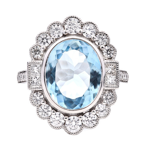 GE/TE92448/OV-AQ/0213941C- AQ-3.00CT D-0.98CT