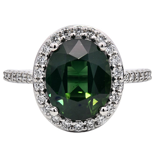 TE62692R007/OV/TEAL S/0191713c - TEAL S: 4.08ct  DIA: 0.38ct