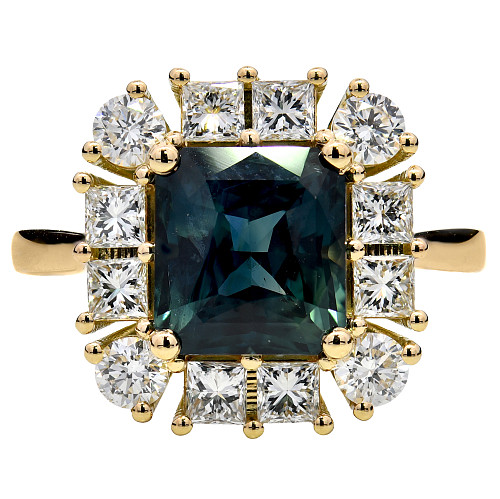 TE102081R003/RAD/TEAL S/0101311c - TEAL S: 2.78ct  DIA: 1.02ct