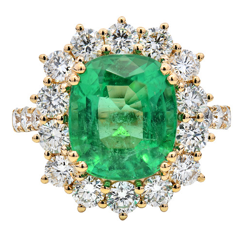 TE102184R001/CU/EM/1281617c - EM: 3.86ct  DIA: 1.45ct