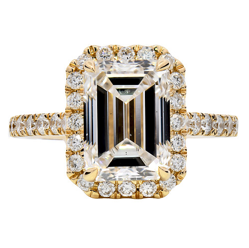 LGRGS04L0318Y030/87719MF - EMC LGD HIDD HALO 18Y RING - EMC 3.01ct D VS1 IGI-LG778602716 TDW: 3.56ct 4.32gms (L)