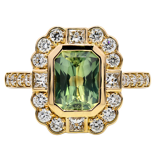 GE-TE104174/EC/GR.SAP/84032c - GR.SAP: 1.4ct  DIA: 0.58ct