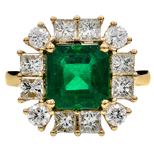 TE104215/EC/EM/3410457c - EM: 2.58ct  DIA: 1.28ct