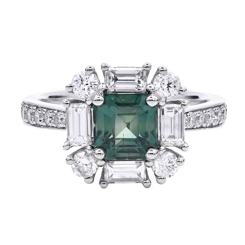 TE93112/EC-TEAL S/0641626C- TEAL S-1.38CT D-0.88CT