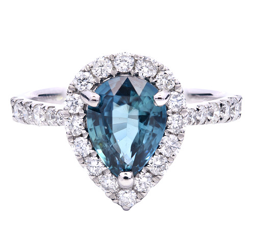 TE93077/PS-TEAL S/71314c- TEAL S-1.58CT D-0.56CT