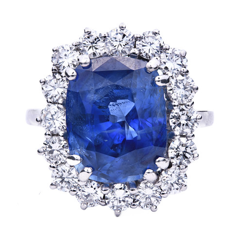 CM/CS CC/112kc No Heat Ceylon Sapphire - S 8.57ct GCS 5784-1305 D 1.51ct approx