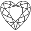 HEART SHAPE Y SI1  G G MB GIA STD 6137285068 FCL
